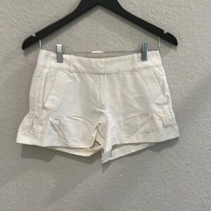 J Crew white shorts in Size 00